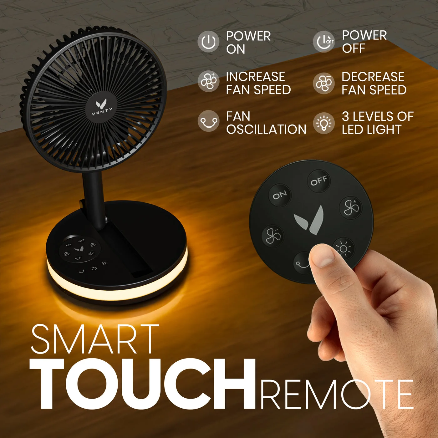 VENTY Original folding fan - Image 6