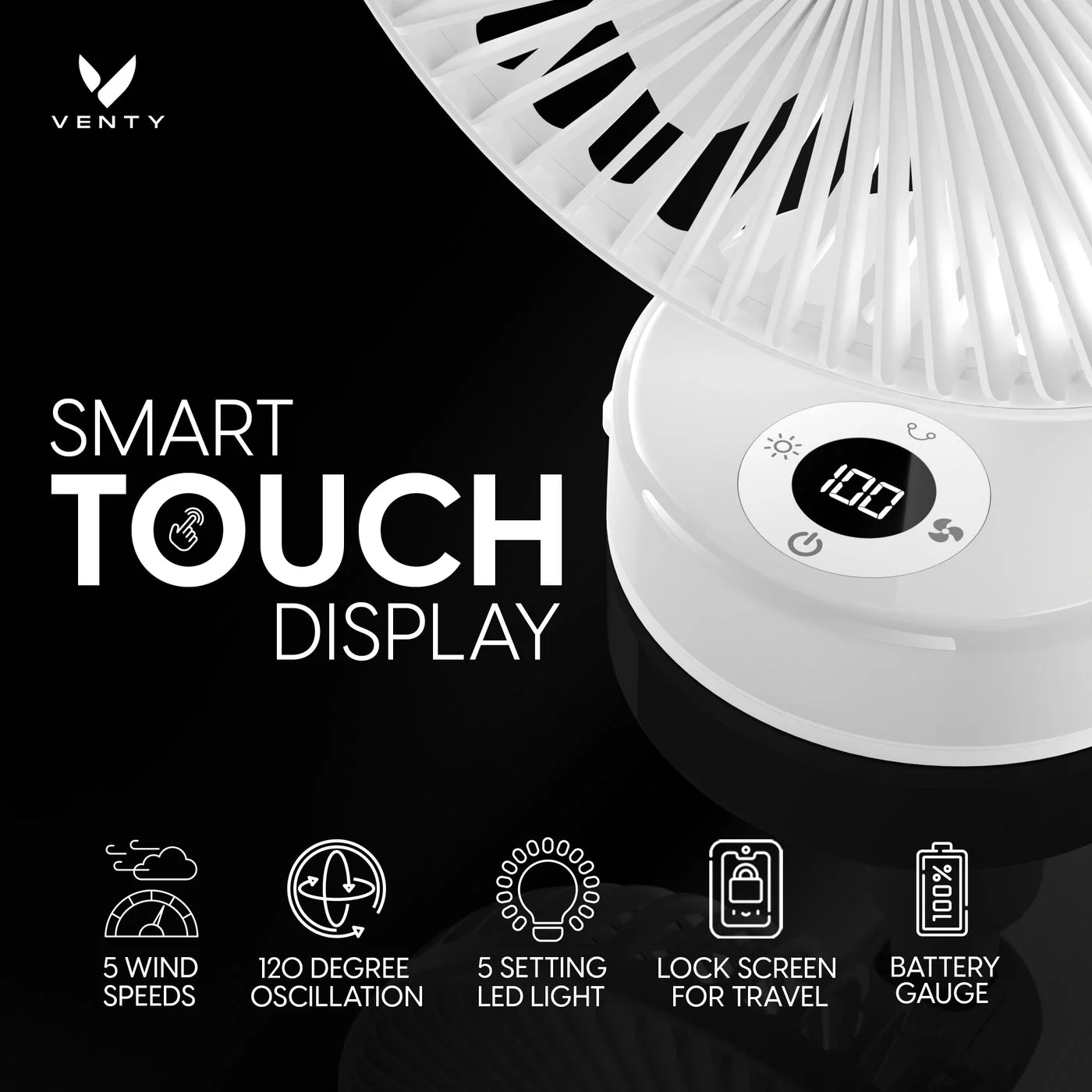 VENTY Clip Fan - Image 3